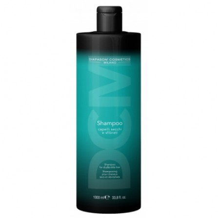 DCM Shampoo for Dry and Damaged Hair Шампоан за суха и изтощена коса с екстракт от цвят на лотос 1000ml